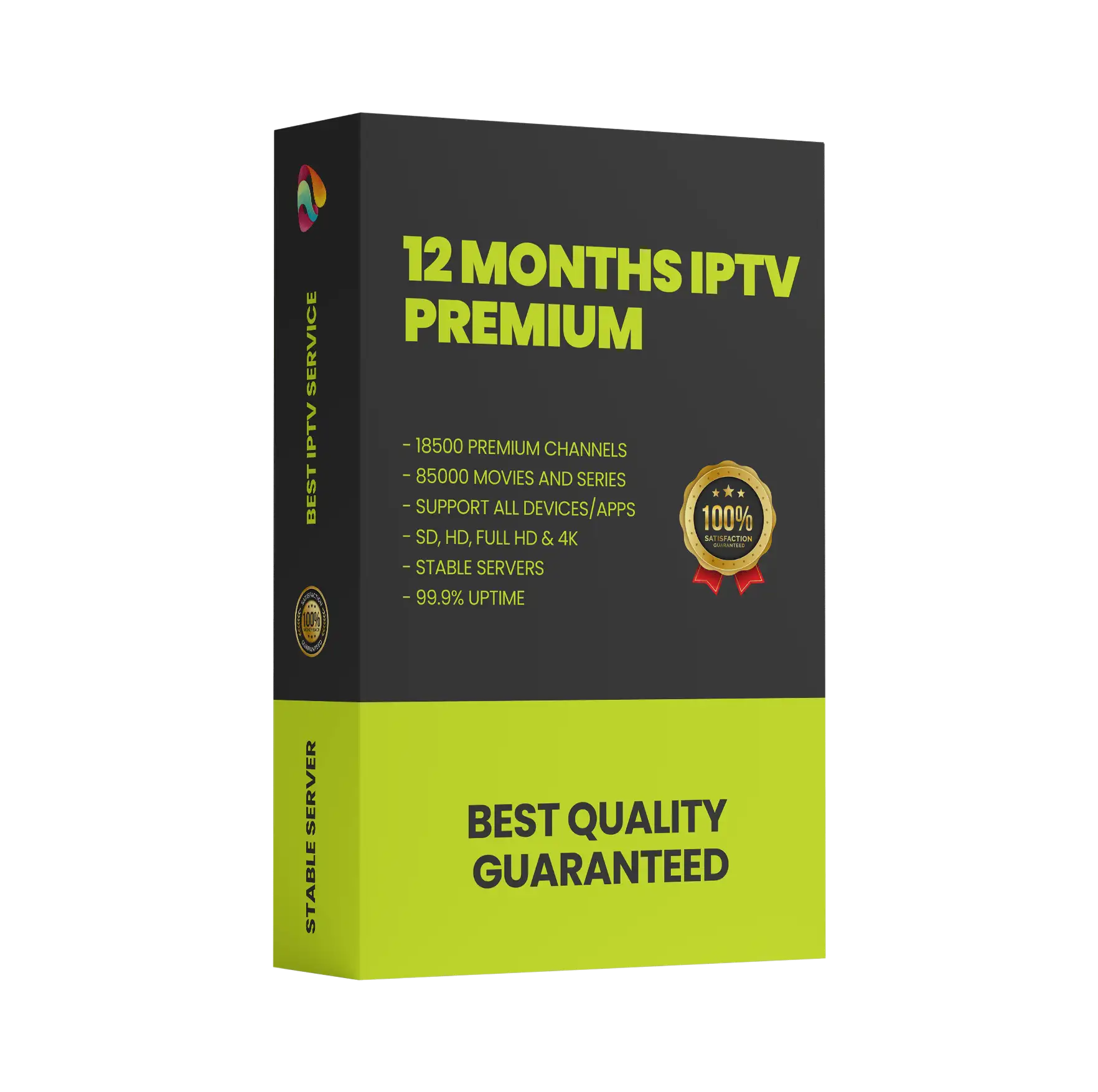 12 Months IPTV Basic Subscription