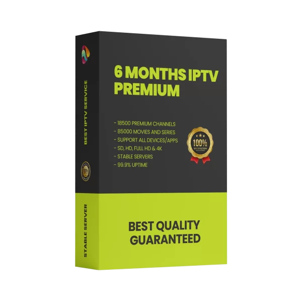 6 Months IPTV Basic Subscription